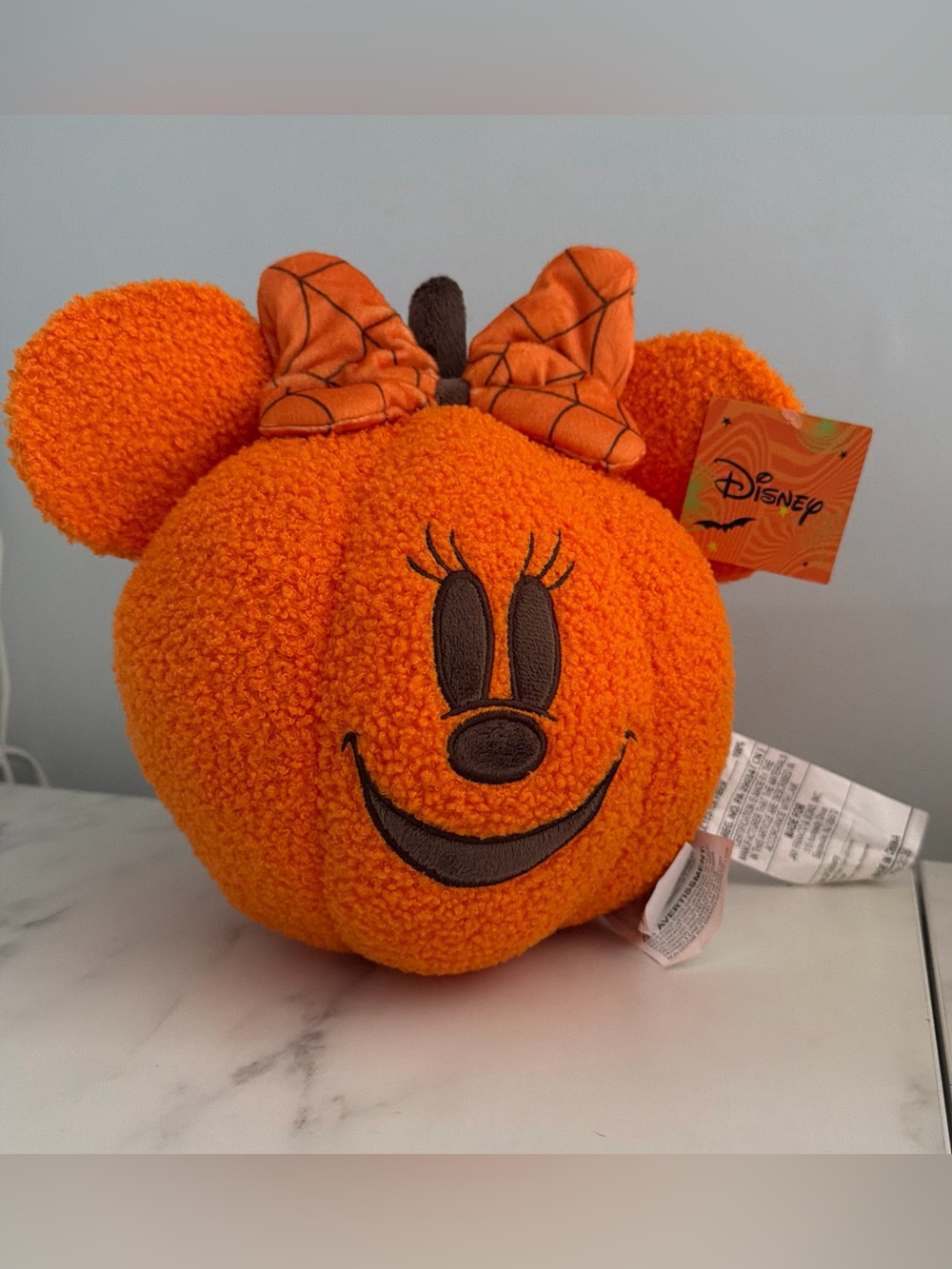 Disney x Aldi Minnie Mouse Pumpkin Plush Pillow Stuffed Halloween 2026
